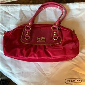 Coach Satin mini satchel 12927